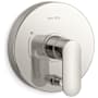 Kallista 002 Two Function Pressure Balanced Valve Trim Only with Single Lever Handle and Integrated Diverter - Less Rough In Polished Nickel