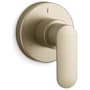 Kallista 002 Collection Single Handle Transfer Valve Trim - Less Rough-In Brushed French Gold