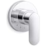 Kallista 002 Collection Single Handle Volume Control Valve Trim - Less Valve Polished Chrome