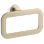 Kallista 002 Collection 9" Wall Mounted Towel Ring Brushed French Gold