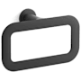 Kallista 002 Collection 9" Wall Mounted Towel Ring Matte Black