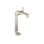 Kallista Guise Collection 1.2 GPM Vessel Single Hole Bathroom Faucet with Pop-Up Drain Assembly Brushed Nickel
