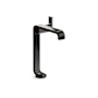 Kallista Guise Collection 1.2 GPM Vessel Single Hole Bathroom Faucet with Pop-Up Drain Assembly Polished Graphite