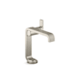 Kallista Guise Collection 1.2 GPM Single Hole Bathroom Faucet with Pop-Up Drain Assembly Brushed Nickel