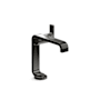 Kallista Guise Collection 1.2 GPM Single Hole Bathroom Faucet with Pop-Up Drain Assembly Polished Graphite