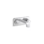 Kallista Guise Collection 1.2 GPM Wall Mounted Vessel Single Hole Bathroom Faucet Polished Chrome