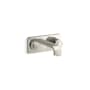Kallista Guise Collection 1.2 GPM Wall Mounted Vessel Single Hole Bathroom Faucet Polished Nickel