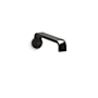 Kallista Guise Collection 8-5/8" Tub Spout Polished Graphite
