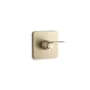 Kallista Guise Collection Thermostatic Valve Trim Only with Single Lever Handle - Less Rough In Brushed French Gold