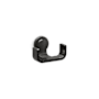 Kallista Guise Collection Double Robe Hook Polished Graphite