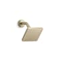 Kallista 1.75 GPM Single Function Shower Head Brushed French Gold