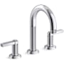 Kallista Vir Stil by L Kirar 1.2 GPM Widespread Bathroom Faucet Polished Chrome