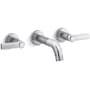Kallista Vir Stil by L Kirar 1.2 GPM Wall Mounted Widespread Bathroom Faucet Polished Chrome