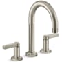Kallista Vir Stil by L Kirar Deck Mounted Roman Tub Filler Brushed Nickel (PVD)