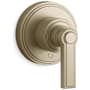 Kallista Vir Stil by L Kirar Single Handle Volume Control Valve Trim - Less Valve Brushed French Gold