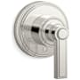 Kallista Vir Stil by L Kirar Single Handle Volume Control Valve Trim - Less Valve Polished Nickel