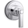 Kallista Vir Stil by L Kirar Single Handle 3 Function Diverter Valve Trim - Less Valve Polished Chrome