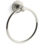 Kallista Vir Stil by L Kirar 6-3/8" Wall Mounted Towel Ring Polished Nickel