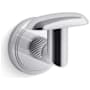 Kallista Vir Stil by L Kirar Single Robe Hook Polished Chrome