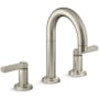 Kallista Vir Stil Minimal 1.2 GPM Widespread Bathroom Faucet Brushed Nickel (PVD)