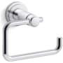 Kallista Vir Stil Minimal Wall Mounted Euro Toilet Paper Holder Polished Chrome