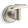 Kallista Vir Stil Minimal Single Robe Hook Brushed Nickel (PVD)