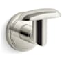 Kallista Vir Stil Minimal Single Robe Hook Polished Nickel