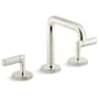 Kallista Nazare 1.2 GPM Tall Spout Bathroom Faucet with Lever Handles Polished Nickel