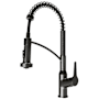 Karran USA Scottsdale 1.8 GPM 18-5/8" Single Hole Kitchen Faucet Spot-Free Gunmetal Grey