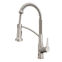 Karran USA Alston 1.8 GPM Single Hole Kitchen Faucet Stainless Steel