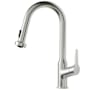 Karran USA Scottsdale 1.8 GPM 16-1/8" Single Hole Kitchen Faucet Spot-Free Stainless Steel