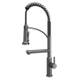 Karran USA Adlington 1.8 GPM Single Hole Kitchen Faucet Gunmetal Grey
