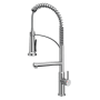 Karran USA Adlington 1.8 GPM Single Hole Kitchen Faucet Stainless Steel