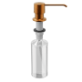 Karran USA Deck Mounted Soap Dispenser with 12 oz Capacity Brushed Copper