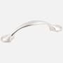 KasaWare Pack of (8) Country Traditional 3" Inch Center to Center Arch Bow Cabinet Handles / Drawer Pulls Satin Nickel