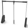 Kessebohmer 24 5/8" - 31 3/4" Wide CONERO Wardrobe Lift Powder Black