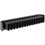 Kessebohmer CONERO 17-3/4" Belt and Tie Pullout Powder Black