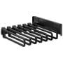 Kessebohmer CONERO 18" Side Pants Pullout with 7 Hangers for 18-3/4" Deep Cabinets Powder Black