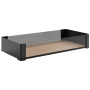 Kessebohmer CONERO 19 Inch Full Extension Concealed Drawer System with 40 Pound Weight Capacity - Single Powder Black