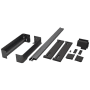 Kessebohmer CONERO 30" - 32-1/4" Adjustable Width Pull Out Frame for 13-5/8" Deep Cabinets Powder Black