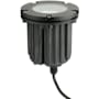 Kichler Single 5" Wide 12V In-Ground Well Light Black Brass