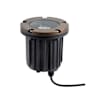 Kichler Single 5" Wide 12V In-Ground Well Light Centennial Brass