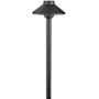 Kichler Single 12V Bollard Path Light Black Brass