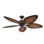 Kichler Nani 56" 5 Blade Indoor / Outdoor Ceiling Fan Satin Natural Bronze