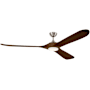 Kichler Mylo 80" 3 Blade Indoor / Outdoor Ceiling Fan Painted Brushed Nickel