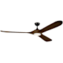 Kichler Mylo 80" 3 Blade Indoor / Outdoor Ceiling Fan Satin Black