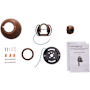 Kichler 60 Degree Sloped Ceiling Adapter Walnut
