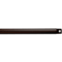 Kichler 12" Ceiling Fan Downrod for 9' Ceilings Coffee Mocha