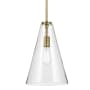 Kichler Everly 11" Wide Pendant Natural Brass