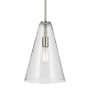 Kichler Everly 11" Wide Pendant Brushed Nickel